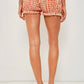 AINSLEY SMOCKED GINGHAM SHORTS