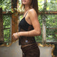 Allover Beaded V-Neck Cami Top