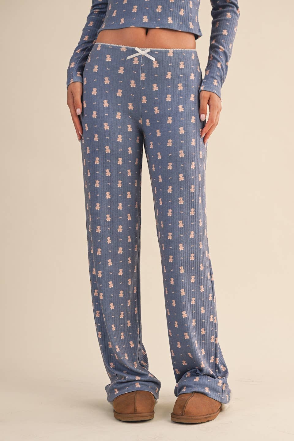 Teddy Bear Print Top