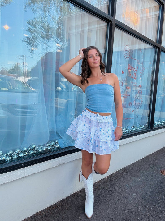 Rosey Floral Skirt
