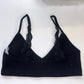 Ribbed Bralette w/ Lace Straps