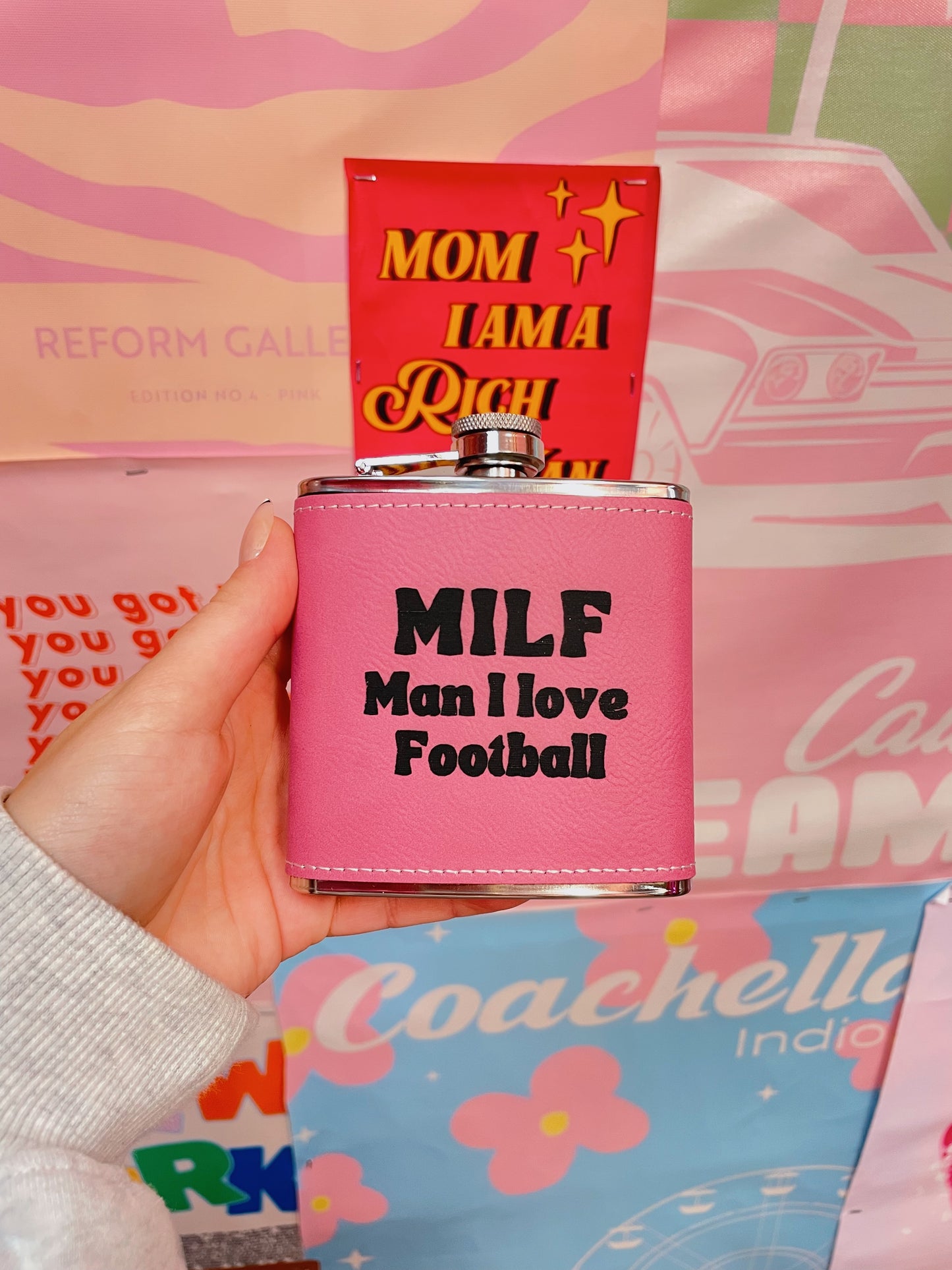 Milf Pink Flask