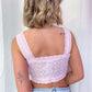 Baby Pink Split Tank