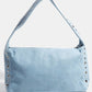 Boxy Grommet Hand Bag