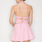 Halter Top Open Front