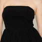 Strapless Ballon Smocked Top