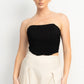Shirred Corset Tube Top