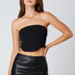 Leather Slit Skirt