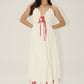 Shell Halter Maxi Dress