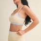 Ditsy Print Double Layered Sports Bra