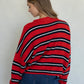 Piper Cardigan - Varsity Stripe