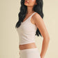 Pointelle Lounge Tank