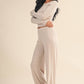 Heart Print Pointelle Lounge Bottoms