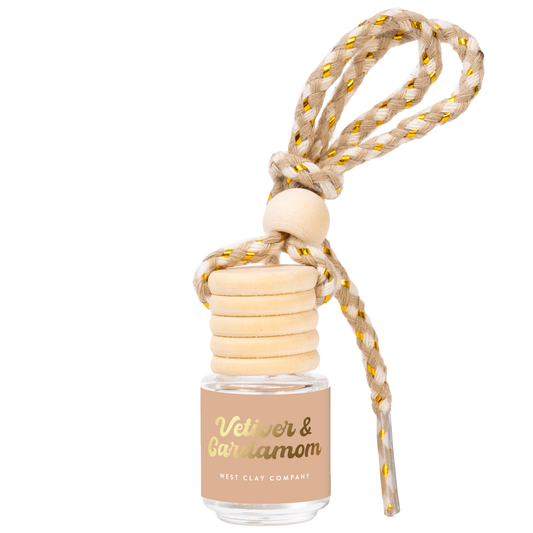 Vetiver Cardamom Car Air Freshener