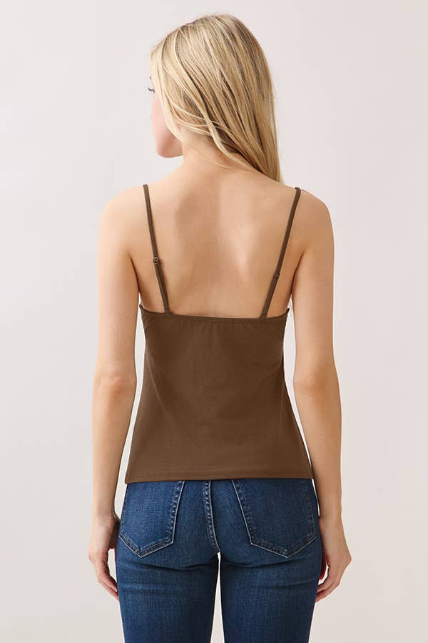 BabyDoll Lace Trimmed Cami