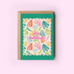 Let's Shellebrate! Seashell Beach Coastal Greeting Card