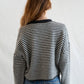 Piper Cardigan - Mini Striped