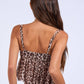 Leopard Ruffle Cami