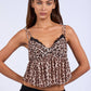 Leopard Ruffle Cami