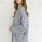 Lorenze Stripe Top