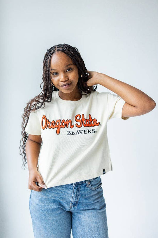 Oregon State Manhattan Crop Tee