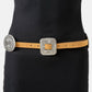 Western Concho Disc Decor Buckle Belt
