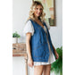Denim Vest with Pockets