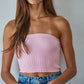 Seamless Ribbed Tube Top