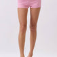 Stripe Foldover Shorts