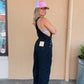 90s Retro Overall - Black