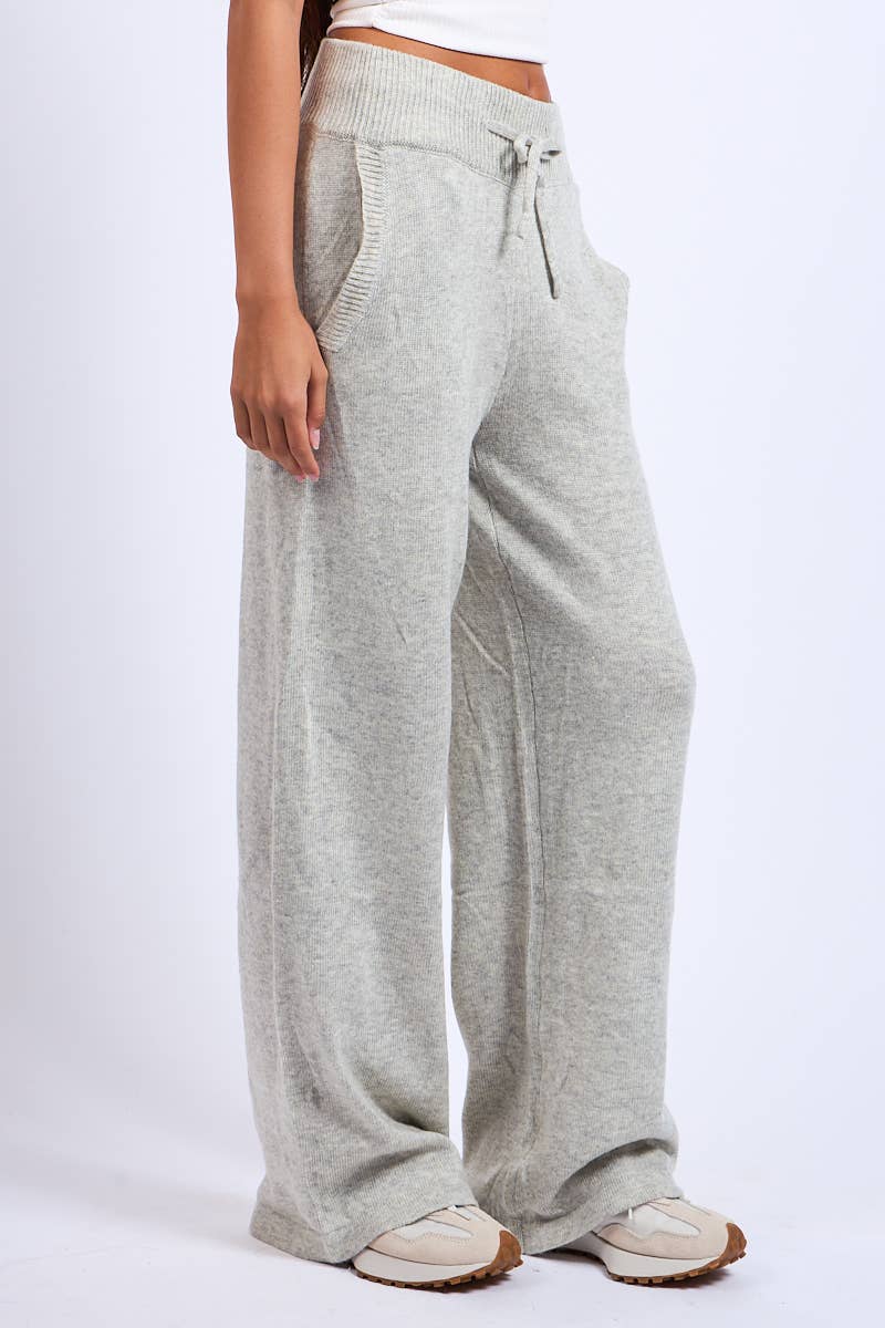 Knit Straight Leg Pants