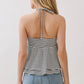 Stripe Halter Top