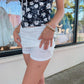 Lace Ruffle Skort