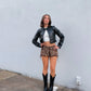 Basic Cropped Moto Jacket