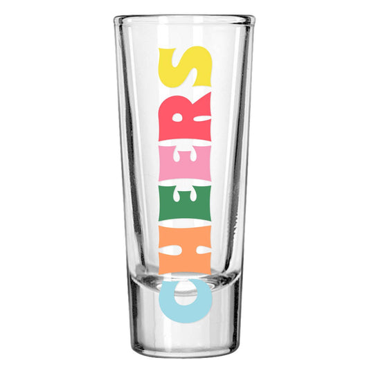 Cheers Bold Shot Glass