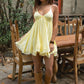 Amber Frayed Hemline Baby Doll Dress