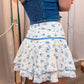 Blue Cottage Skirt