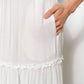 Ruffle Chiffon Maxi Skirt