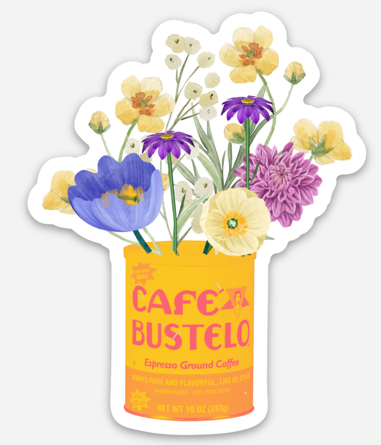 Cafe Bustelo Sticker