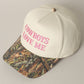 Cowboys Love Me Embroidery Camo Two-Tone Cap