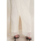 Textured Maxi Skirt