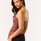 Textured Asymmetrical Tube Top