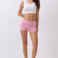 Stripe Foldover Shorts