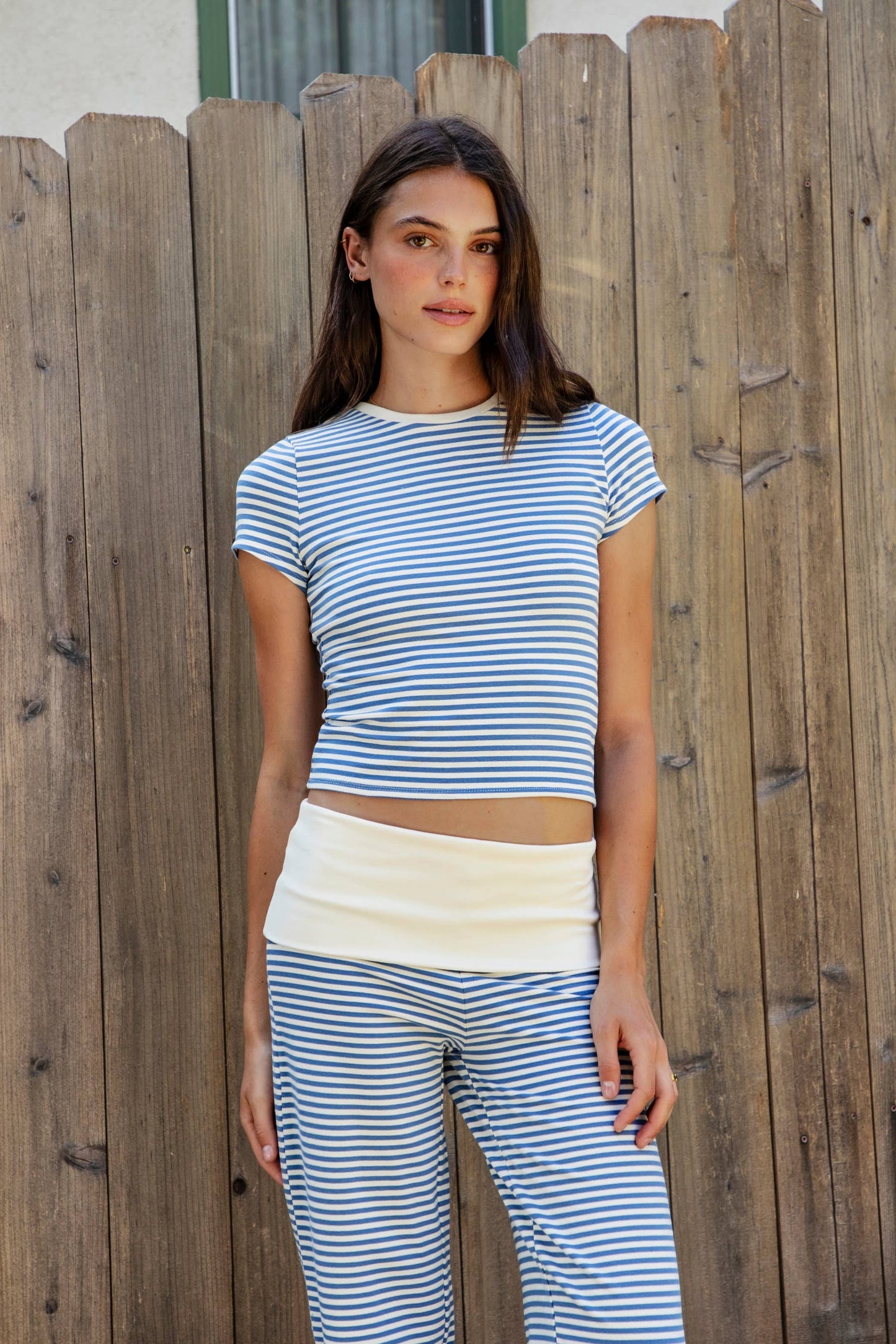 BRISA Striped Shirt