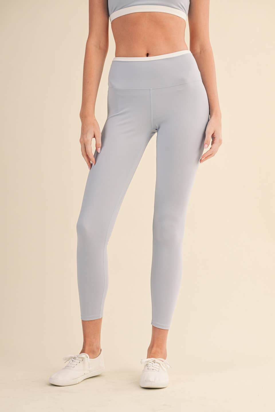 Contrast Binding Legging