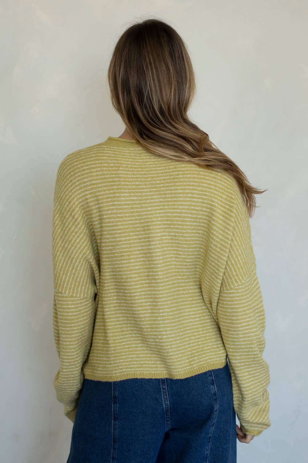 Piper Cardigan - Pin Striped
