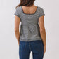 Stripe Babydoll Top