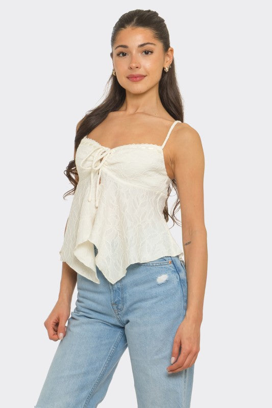 Astrid Ivory Top