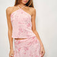 FAITH BEADED HALTER TOP