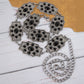 Multi Stone Detail Concho Chain Belt